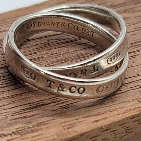 Tiffany & Co. Jewelry - Tiffany & Co Interlocking Circles Ring Sterling